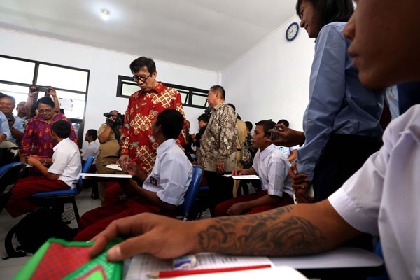  FOTO: Menkumham Resmikan Lembaga Pembinaan Khusus Anak Bandung