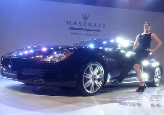  Maserati Quattroporte Generasi 6 Meluncur di Jakarta