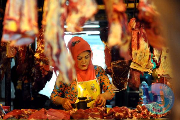  Demo Berlalu, Harga Daging Sapi di Cimahi Tak Kunjung Turun