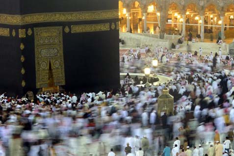  Makkah Mulai Dipadati Jemaah Haji