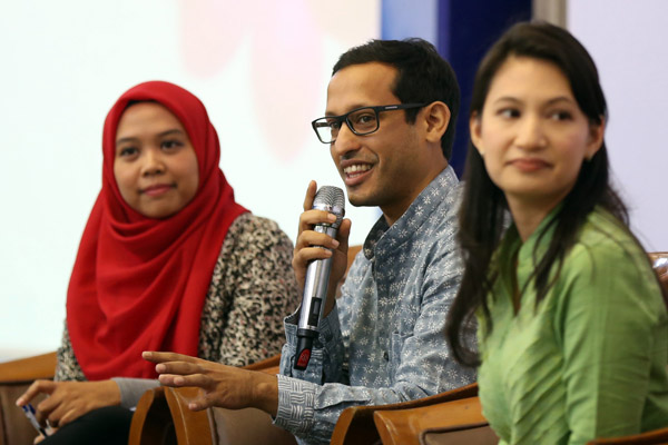  FOTO: Seminar Bahas Go-Jek, Grab Taxi dan Uber Taxi di ITB