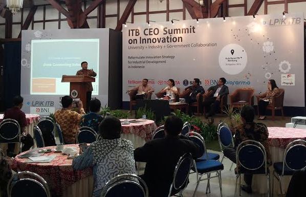  ITB-CEO Summit on Innovation Kolaborasi Perguruan Tinggi, Industri, Pemerintah