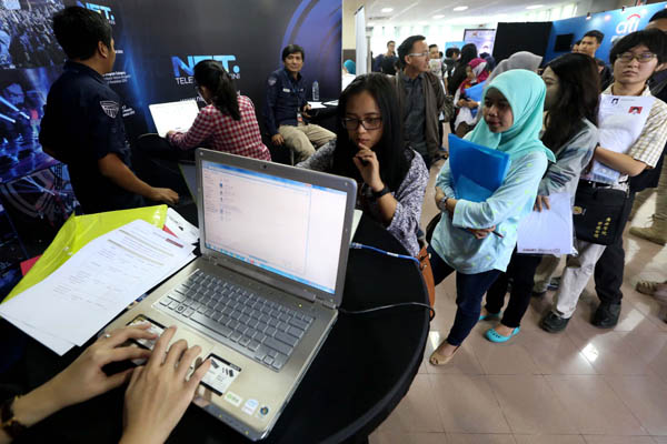  FOTO: Menjaring Profesional Muda di ID Talent Career Expo