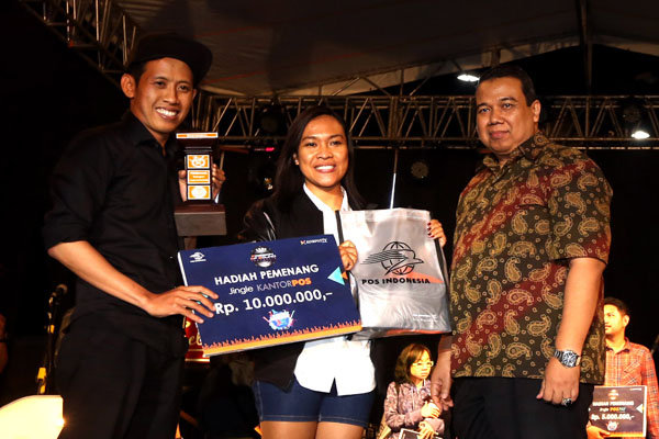  FOTO: Sodik Wardayo dari Yogyakarta Juara Lomba Jingle Pos Indonesia