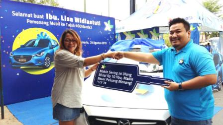  Giliran Lisa di Yogyakarta Dapatkan Mazda2 XL