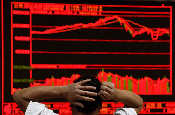  Bursa Saham Shanghai Anjlok Lagi Hari Ini