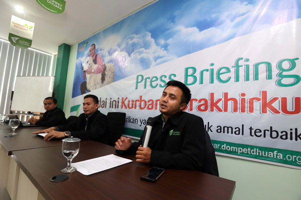  FOTO: Dompet Dhuafa Jabar Galakkan Program Tebar Hewan Kurban