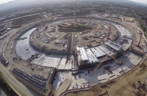  Penampakan Proyek Apple Campus Yang Mirip Kapal Luar Angkasa