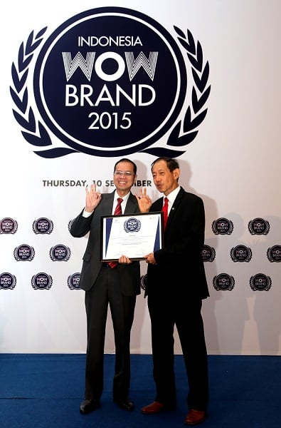  BJB Raih Dua Gelar di Indonesia WOW Brand Award 2015