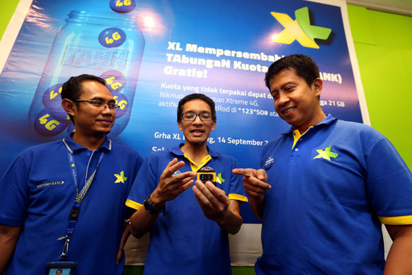  FOTO: XL Luncurkan Paket Tabungan Kuota 4G