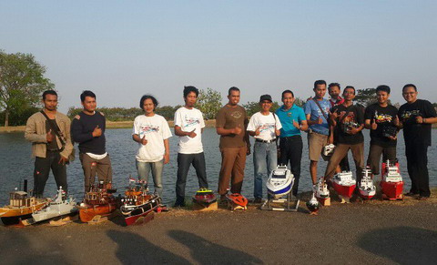  Berbagi Kesenangan Ala Komunitas Radio Control Boat Cirebon