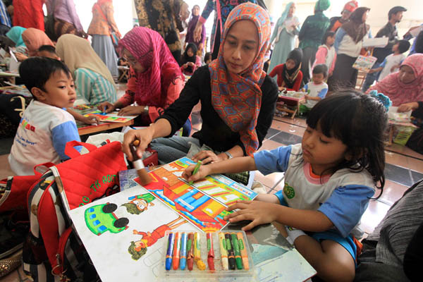  FOTO: Dinas Pendidikan Jabar dan PT Standardpen Industries Gelar Lomba Mewarnai Kreasi POP UP