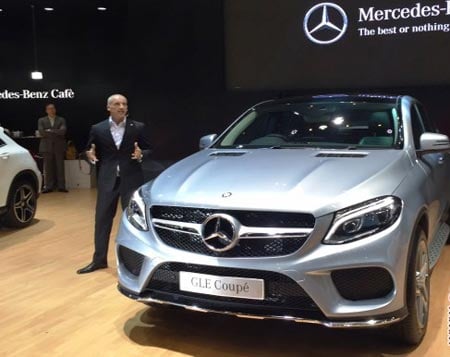  Mercedes Benz GLE 400 AMG Coup Hadir di Jakarta Auto Show 2015