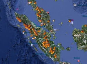  Titik Api di Sumsel Menurun