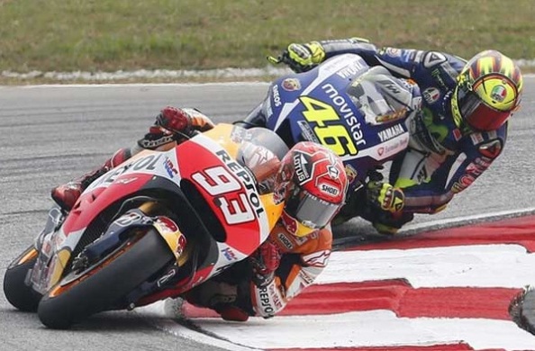  Pertengkaran Rossi-Marquez Nodai MotoGP