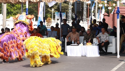  Karnaval Seni Budaya HUT Kota Cirebon Ke-565 Berlangsung Meriah