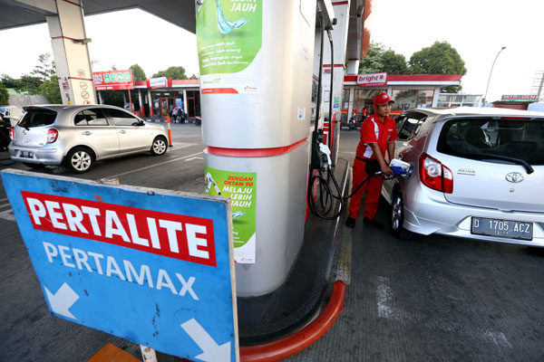  FOTO: Pertamina Target 2.000 SPBU Jual Pertalite