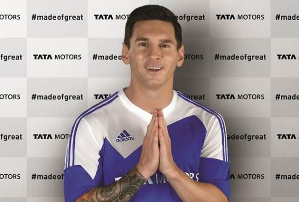  Messi Jadi Brand Ambassador Tata Motors