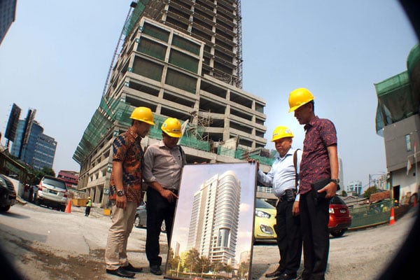  FOTO: Gedung BJB Jakarta Topping Off Desember Mendatang