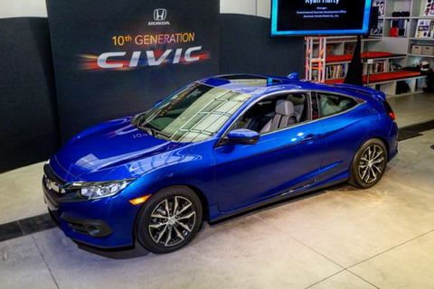  Penampakan Honda Civic 2016 Versi Coupe