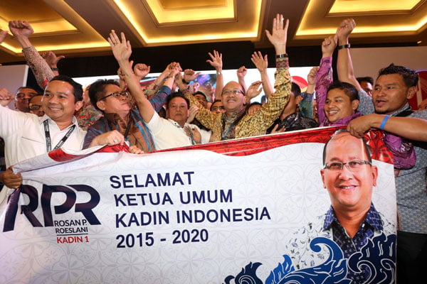  FOTO: Rosan P. Roeslani pimpin Kadin Indonesia 2015-2020