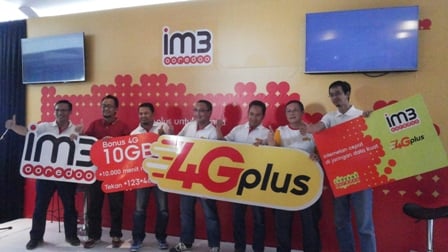  Indosat Luncurkan 4G Plus di Bandung