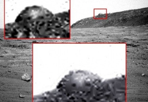  Kubah Misterius Ditemukan di Planet Mars