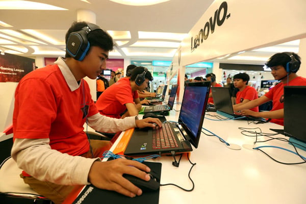  FOTO: Babak Penyisihan Lenovo Gaming League di Bandung