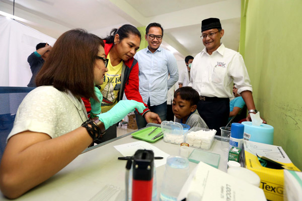  FOTO: Jasa Sarana Gelar CSR Pemeriksaan Kesehatan Gratis Di Arcamanik