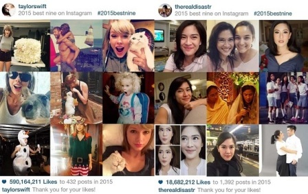  #2015bestnine Tengah Heboh di Instagram, Begini Cara Buatnya