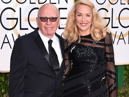  Konglomerat Media Rupert Murdoch Bertunangan dengan Jerry Hall