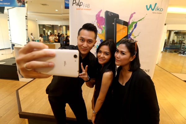  FOTO: Smartphone Prancis Wiko Pulp Fab Hadir di Bandung