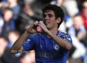  Hattrick Oscar Loloskan Chelsea ke Babak Kelima