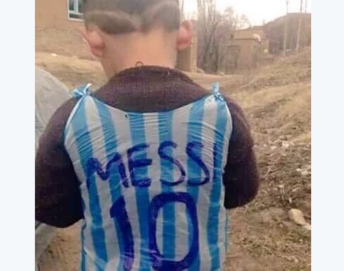  Messi Akan Temui Bocah Berjersey Kantong Plastik