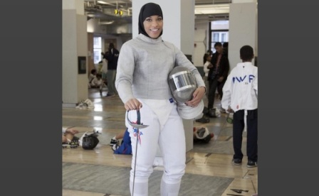 Atlet Berjilbab Pertama AS di Olimpiade