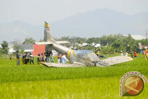  Pesawat Latih TNI Jatuh di Permukiman Padat Penduduk