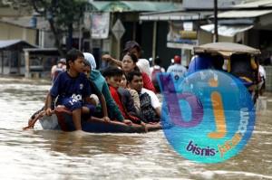  Ribuan Rumah di Indramayu Terendam Banjir
