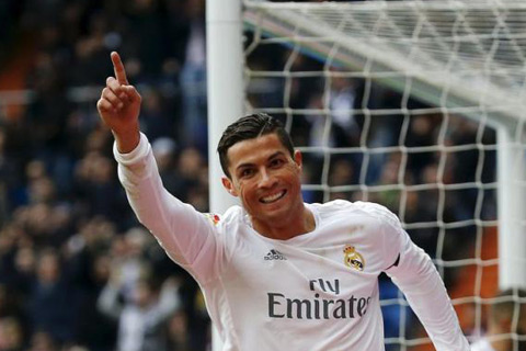  Dua Gol Ronaldo Angkat Posisi Madrid