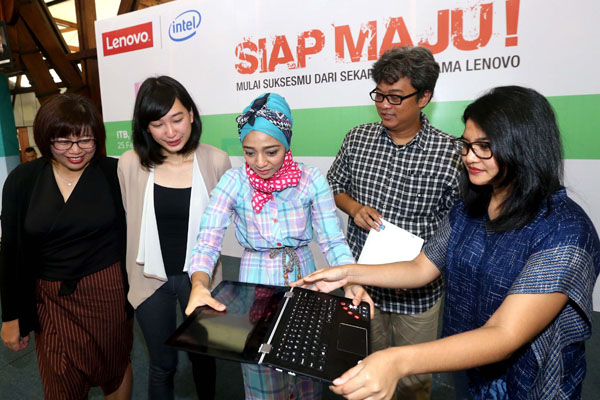  FOTO: Program Lenovo \"SIAP MAJU\" Kunjungi ITB, Dorong Aspirasi Kaum Muda