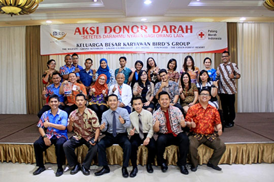  Bird Hotels &amp; Residences Gelar Aksi Donor Darah