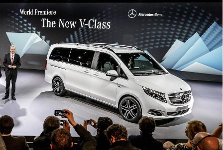  Model Baru Mercy V-Class Siap Debut di IIMS 2016