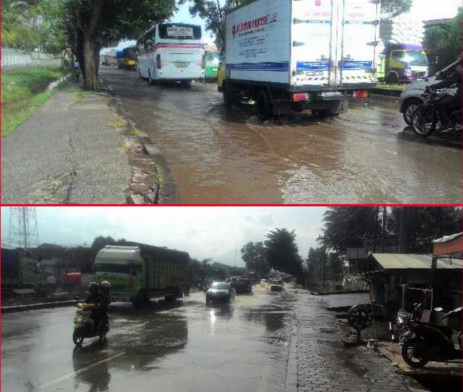  Banjir Rancaekek, Arus Lalin Bandung-Garut Mulai Lancar