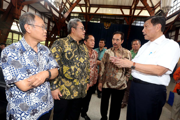  FOTO: Menkopolhukam Luhut Panjaitan Beri Kuliah Umum di ITB