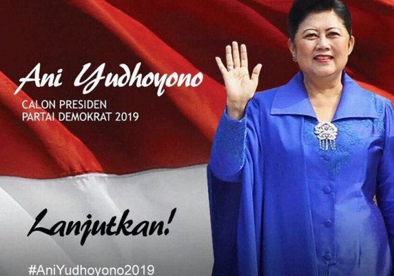  Beredar Gambar Ani Capres 2019, SBY Tak Ingin Istrinya Di-bully