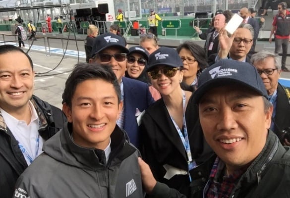  F1 AUSTRALIA: Nonton Langsung di Melbourne, Menpora Apresiasi Debut Rio