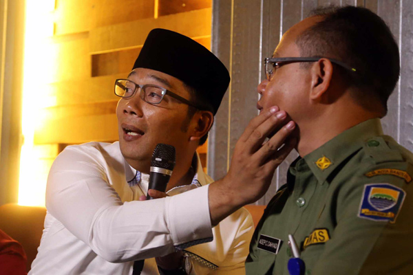  FOTO: Ridwan Kamil Bantah Pukul Sopir Angkutan