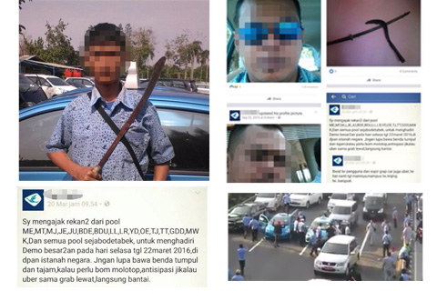  PENOLAKAN TAKSI ONLINE: Sopir Taksi Anarkistis, @BlueBirdGroup Dikecam Netizen