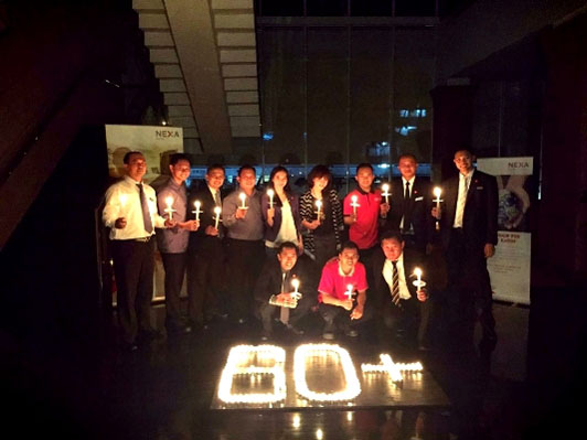  Dukung Earth Hour, Nexa Hotel Bandung Matikan Lampu