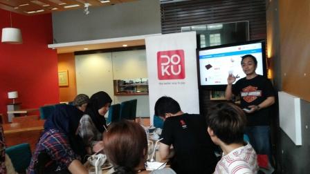  Doku Kenalkan Layanan Pembayaran Serta Uang Elektronik di Bandung