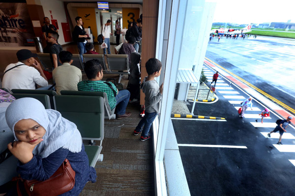  FOTO: Terminal Baru Bandara Husein Mulai Beroperasi Penuh